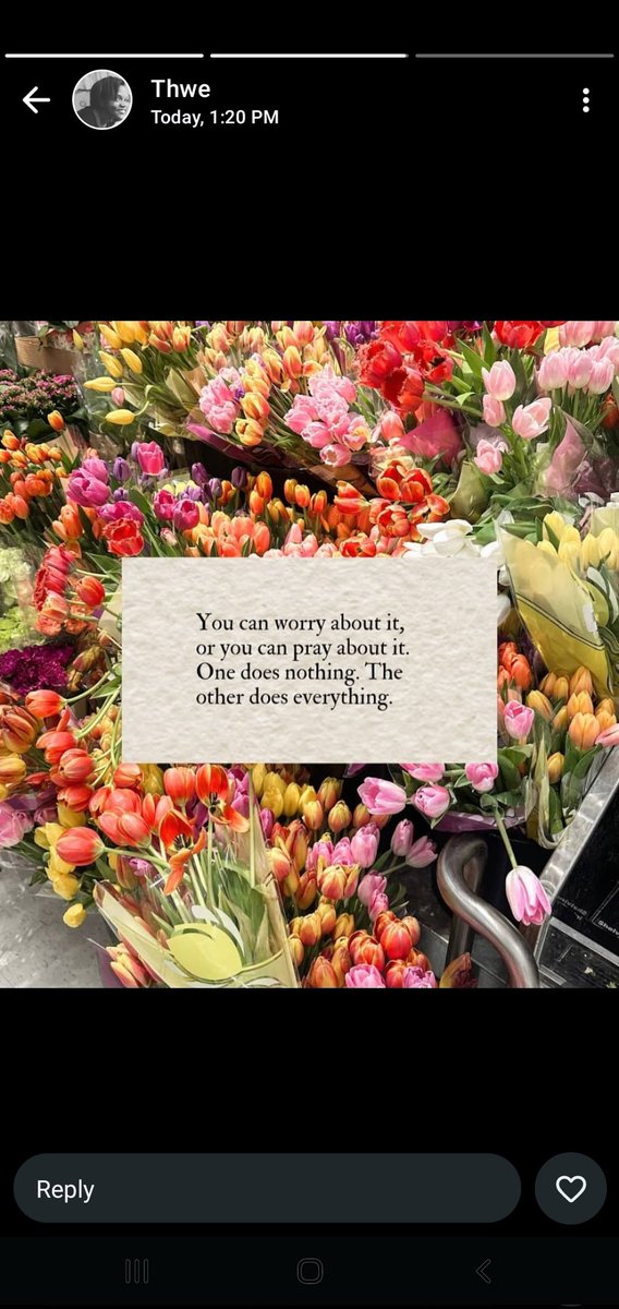 becksuubi's tweet photo. Why do you Worry when You can Pray about everything? 
God sees You. 
God loves you. 
God hears You. 
Cast all your cares onto Him for He Cares for you. https://t.co/QlLuzI4IwL