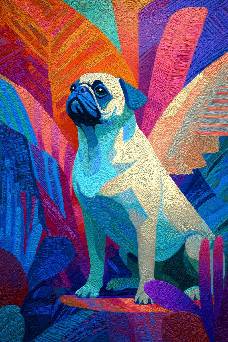 Habibi the Pug 🐾🐾 tweet media