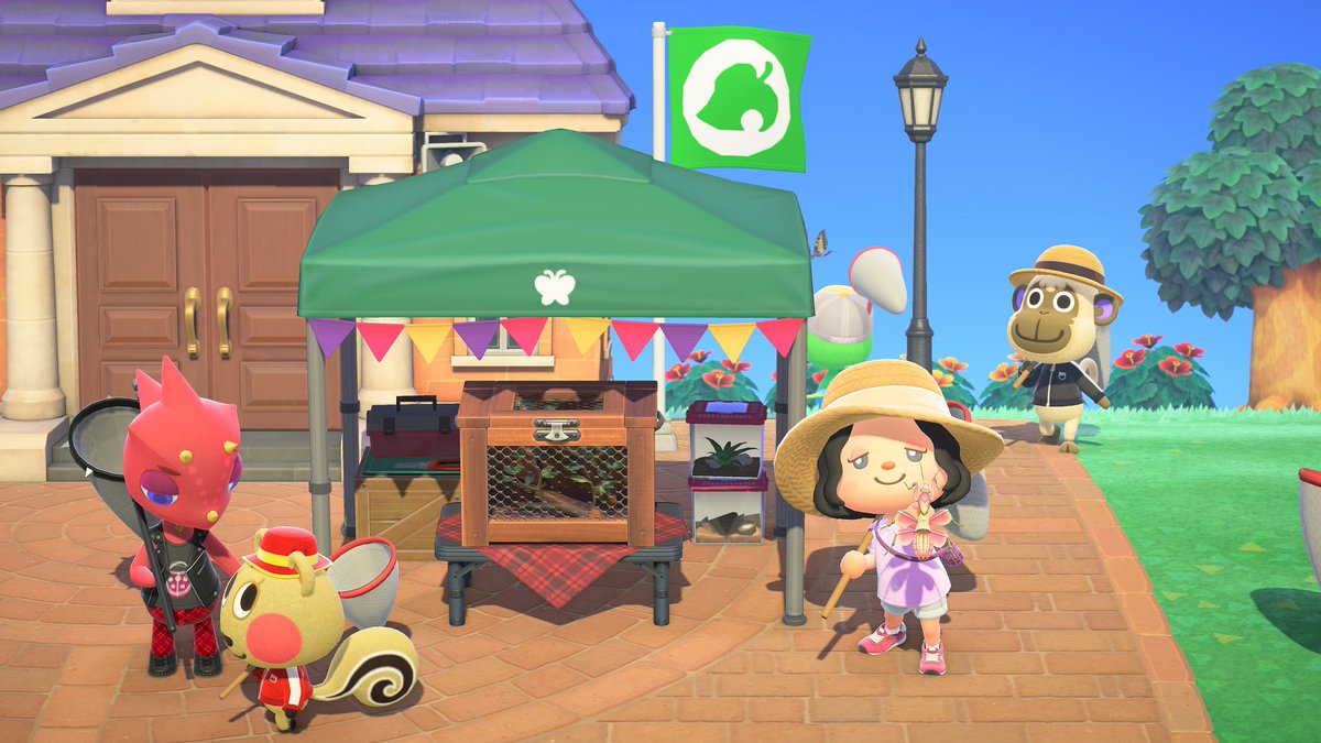Hi friends! If you're in the northern hemisphere, the season's second Bug-Off is here, so keep an eye out for Flick in the plaza! The Bug-Off runs from 9AM to 6PM, and everyone is welcome. I hope everyone has fun!