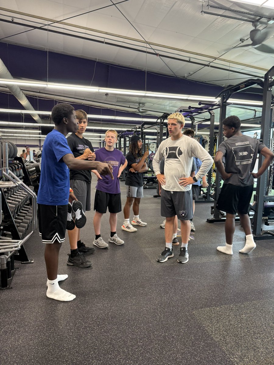 Youth Football Combine/High School Lift a Thon.