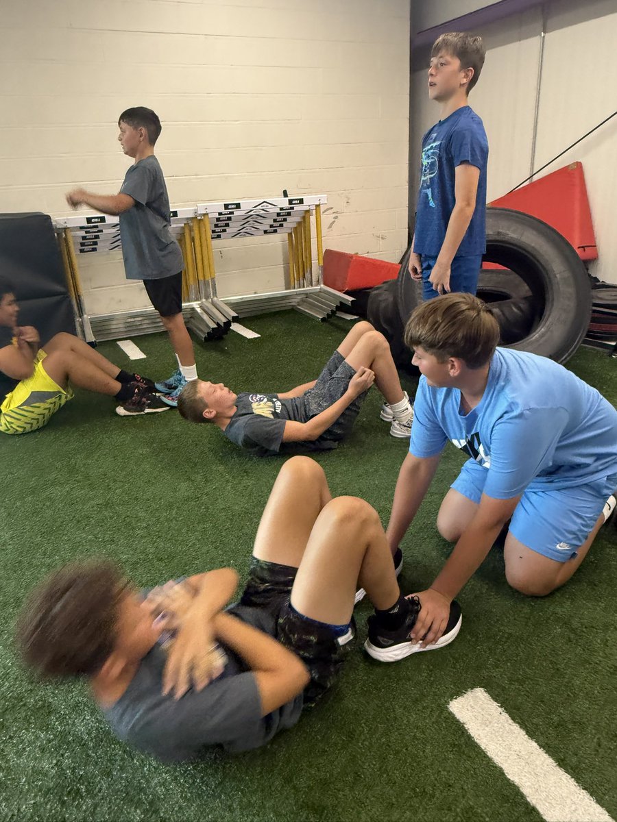 Youth Football Combine/High School Lift a Thon.