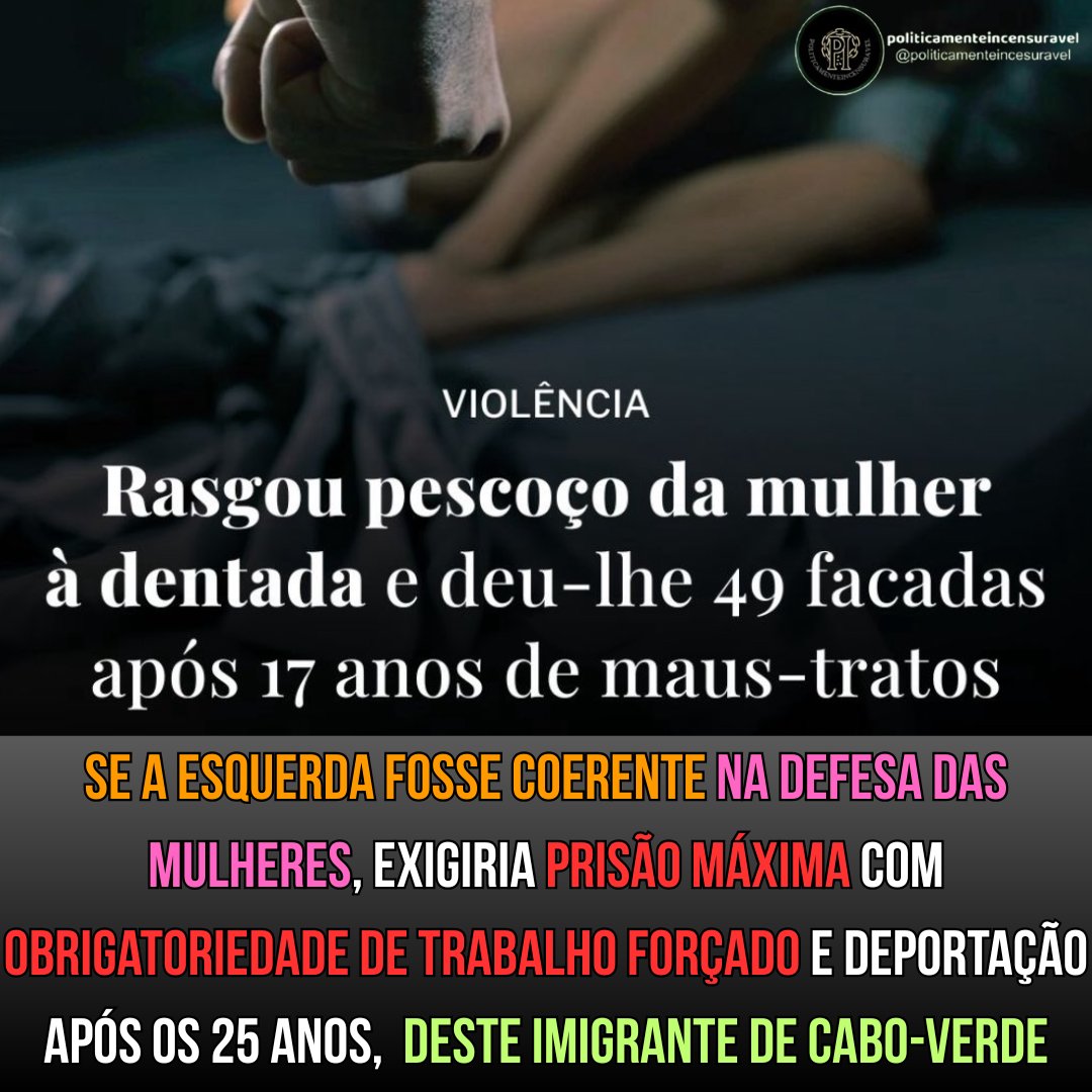 Facho_Portuguez's tweet image. Para um crime assim, nenhuma destas penas propostas é suficiente.
Estes animais devem ser executados de forma lenta e extremamente dolorosa.