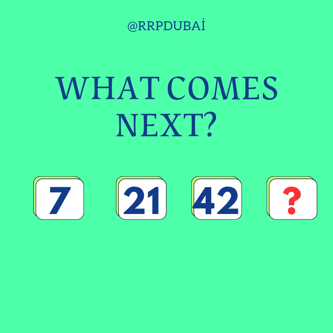spotlite07's tweet image. What comes next ?

#BrainBuster #TriviaAddict #ChallengeAccepted #QuizMania #TestYourBrain #fypシ