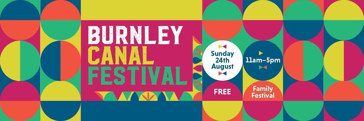 CreativeLancs's tweet image. SAVE THE DATE: Burnley Canal Festival
This fabulous, friendly, free family festival returns to Burnley in August.
Sunday 24th August 2025
11am - 5pm
burnleycanalfestival.org