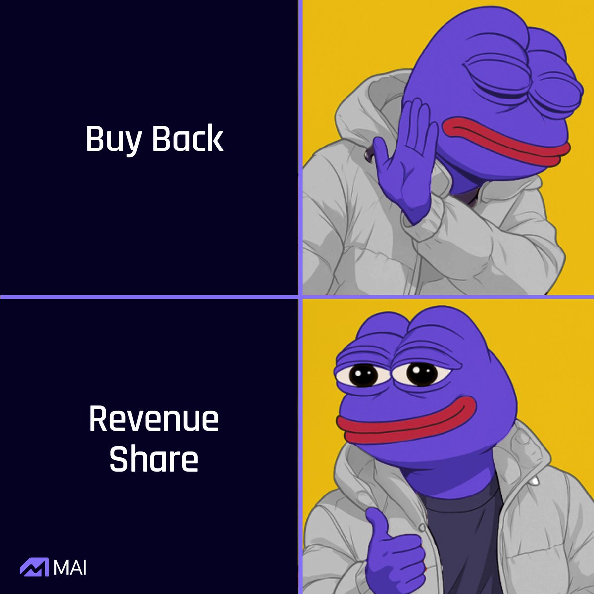 mai_protocol's tweet image. Rollbit and Shuffle do buybacks but their charts still look like this 📉
Why burn your fees when you can earn from every bet? Own the house. Get paid.
Real rev share. Real rakeback. Real upside.