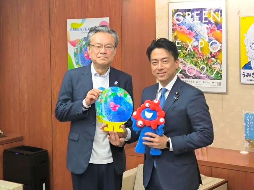 小泉農林水産大臣を表敬 ＼ 2025年7月25日（金）、当協会は小泉農林