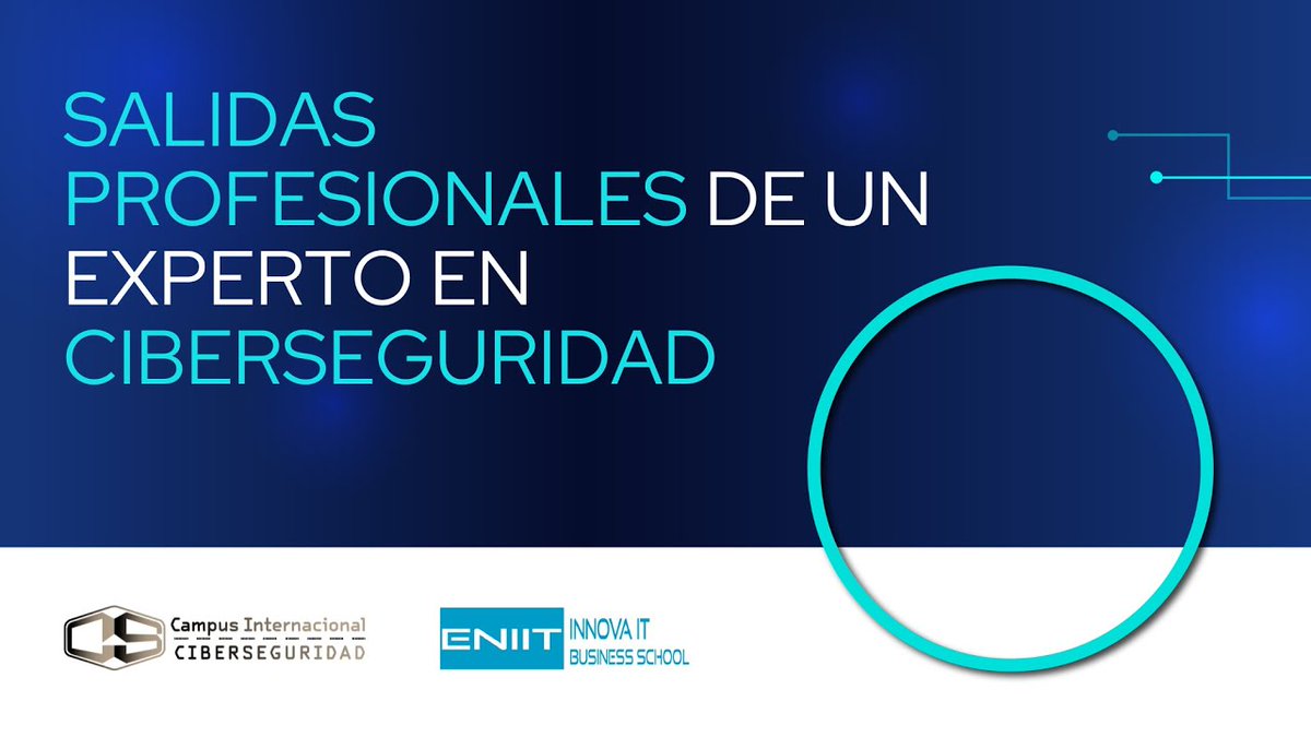 CampusCiberseg's tweet image. El experto en #ciberseguridad se encuentra entre las #profesiones más demandadas en 2024. Estos profesionales, además de tener una formación adecuada, deben poseer una serie de #destrezas y #habilidades.
¡Conoce sus #SalidasProfesionales!
youtube.com/watch?v=Xpuf85…