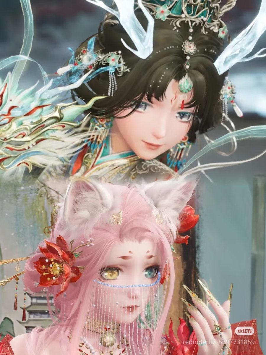 tyongsung's tweet image. INFINITY NIKKI LEAKS⭐⭐
NEW MAKEUP FOR 5*
They have 2 makeups each 5*
The left one is the normal one, the right one is for the last evolution I think
#infinitynikki #infinitynikkitwt