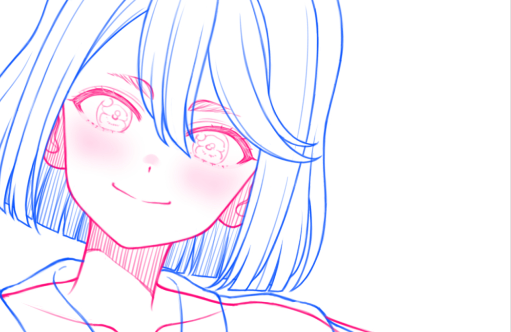 NATSUNOSOH's tweet image. 3年間で神絵師になります（328日目）

ラクガキ