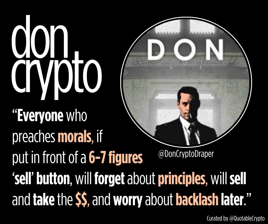QuotableCrypto's tweet image. ————————————————————
👉🏻 Source: @DonCryptoDraper (07/13/2024)