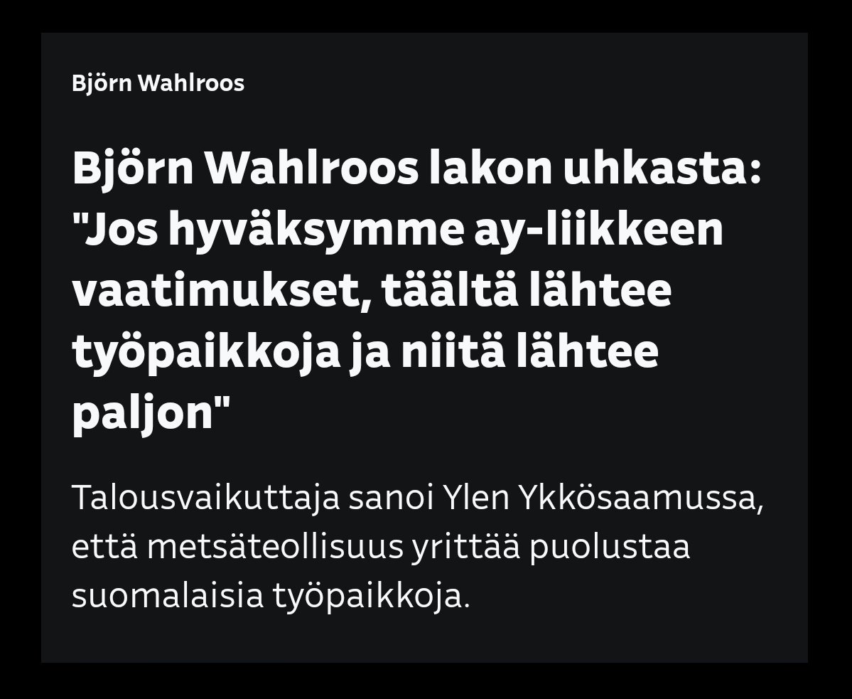 Jocka's tweet image. Viisi vuotta sitten. Koskee teollisuuden kaikkia toimialoja.
yle.fi/a/3-11175630