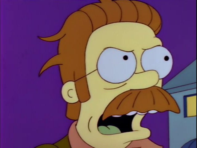 QuotesSimpsons1's tweet image. Hey, Simpson. I'm feeling a mite peckish. Mind if I chew your ear?
Dad, you killed the Zombie Flanders.
He was a zombie?
#Simpsons