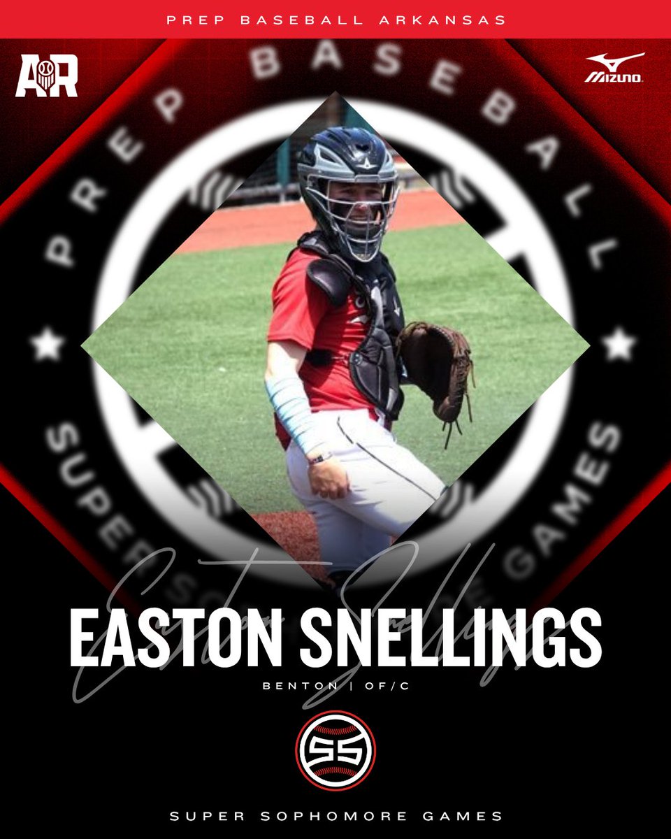 PBR Arkansas (@prepbaseballar) on Twitter photo ππ‘π©ππ§π πππππ£π§ππ β
OF/C Easton Snellings (Benton) is locked to represent Team Arkansas at the 2025 Prep Baseball Central Super Sophomore Games in Kansas City! #CSSG25
π€: loom.ly/X0k9I_Q // <a href="/EastonSnellings/">Easton Snellings</a> ππ‘π©ππ§π πππππ£π§ππ β
OF/C Easton Snellings (Benton) is locked to represent Team Arkansas at the 2025 Prep Baseball Central Super Sophomore Games in Kansas City! #CSSG25
π€: loom.ly/X0k9I_Q // <a href="/EastonSnellings/">Easton Snellings</a>