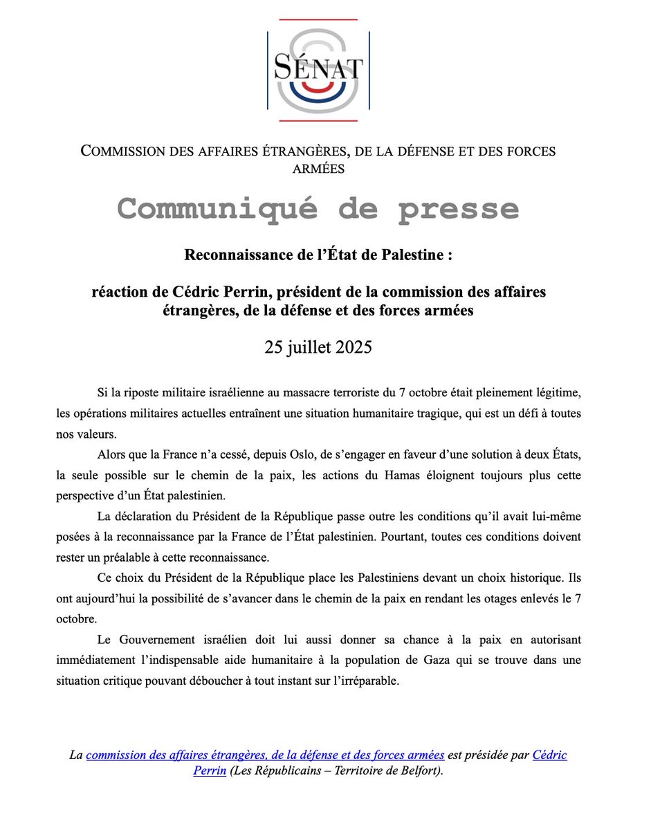Cédric Perrin (@cperrin90) on Twitter photo Reconnaissance de l’Etat de Palestine: Ma réaction aux déclarations du Président de la République. <a href="/Le_Figaro/">Le Figaro</a> <a href="/lestrepublicain/">L'Est Républicain</a> <a href="/lemondefr/">Le Monde</a> <a href="/MCABIROL/">CABIROL MICHEL</a> <a href="/publicsenat/">Public Sénat</a> <a href="/letrois_info/">Le Trois</a> <a href="/afpfr/">Agence France-Presse</a> <a href="/VincentLamigeon/">Vincent Lamigeon</a> <a href="/phnou/">Daphne Benoit</a> Reconnaissance de l’Etat de Palestine: Ma réaction aux déclarations du Président de la République. <a href="/Le_Figaro/">Le Figaro</a> <a href="/lestrepublicain/">L'Est Républicain</a> <a href="/lemondefr/">Le Monde</a> <a href="/MCABIROL/">CABIROL MICHEL</a> <a href="/publicsenat/">Public Sénat</a> <a href="/letrois_info/">Le Trois</a> <a href="/afpfr/">Agence France-Presse</a> <a href="/VincentLamigeon/">Vincent Lamigeon</a> <a href="/phnou/">Daphne Benoit</a>