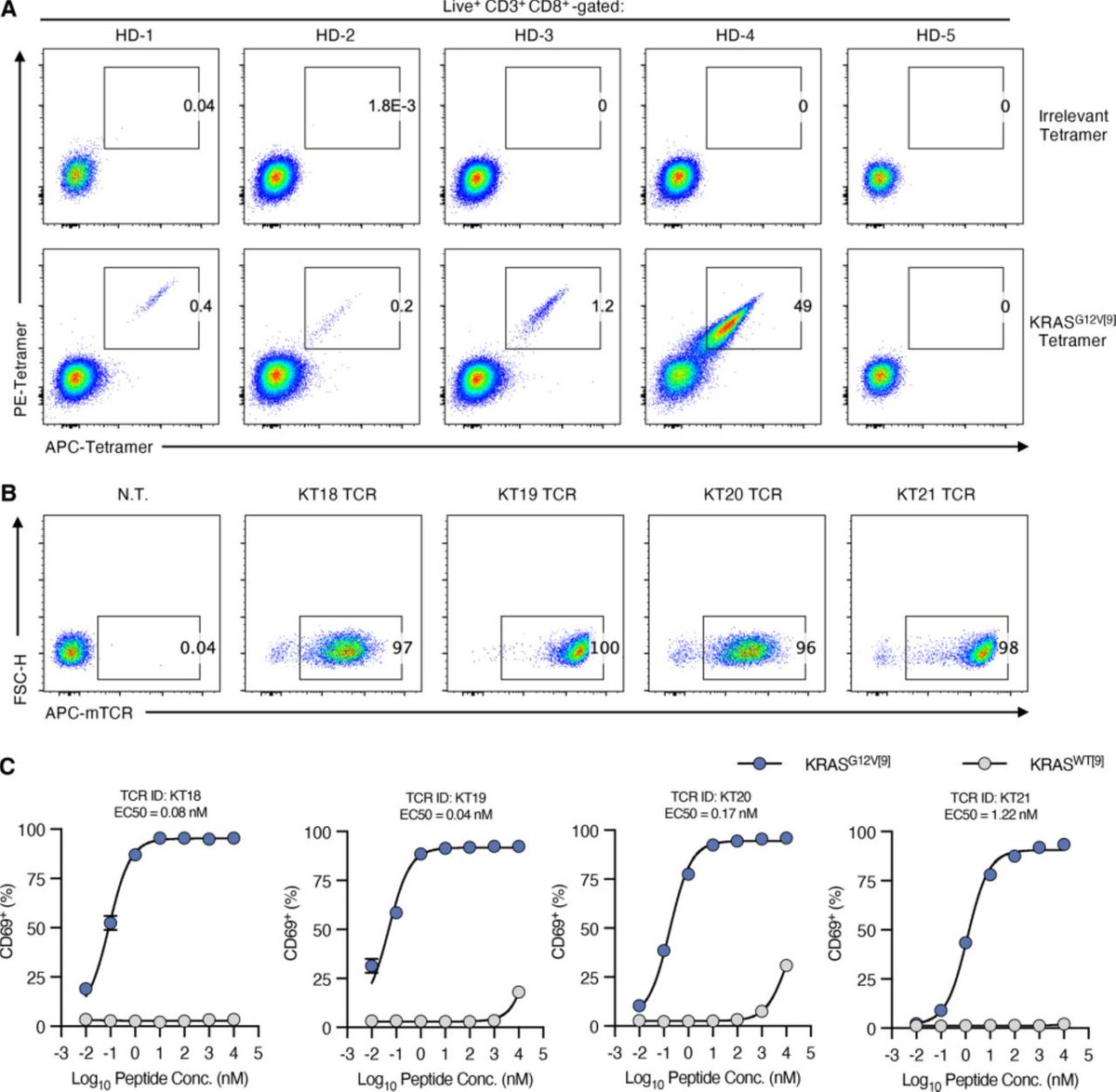 New #JITC article: Therapeutic potential of T-cell receptor targeting the HLA-A*11:01-restricted KRASG12V neoantigen without cross-recognition of the self-antigen RAB7B in solid tumors bit.ly/44IMZ5H