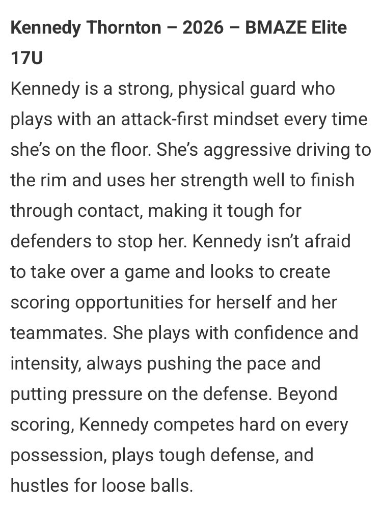 People say a lot about me but the truth. Cheers to all who don’t believe what I can do! Congratulations I’m a Baller!!!!! <a href="/JrAllStarBB/">Jr. All-Star Girls Basketball</a> <a href="/615Fie/">Family Is Everything Outreach</a> <a href="/EastNashvilleBB/">East Nashville Basketball</a>