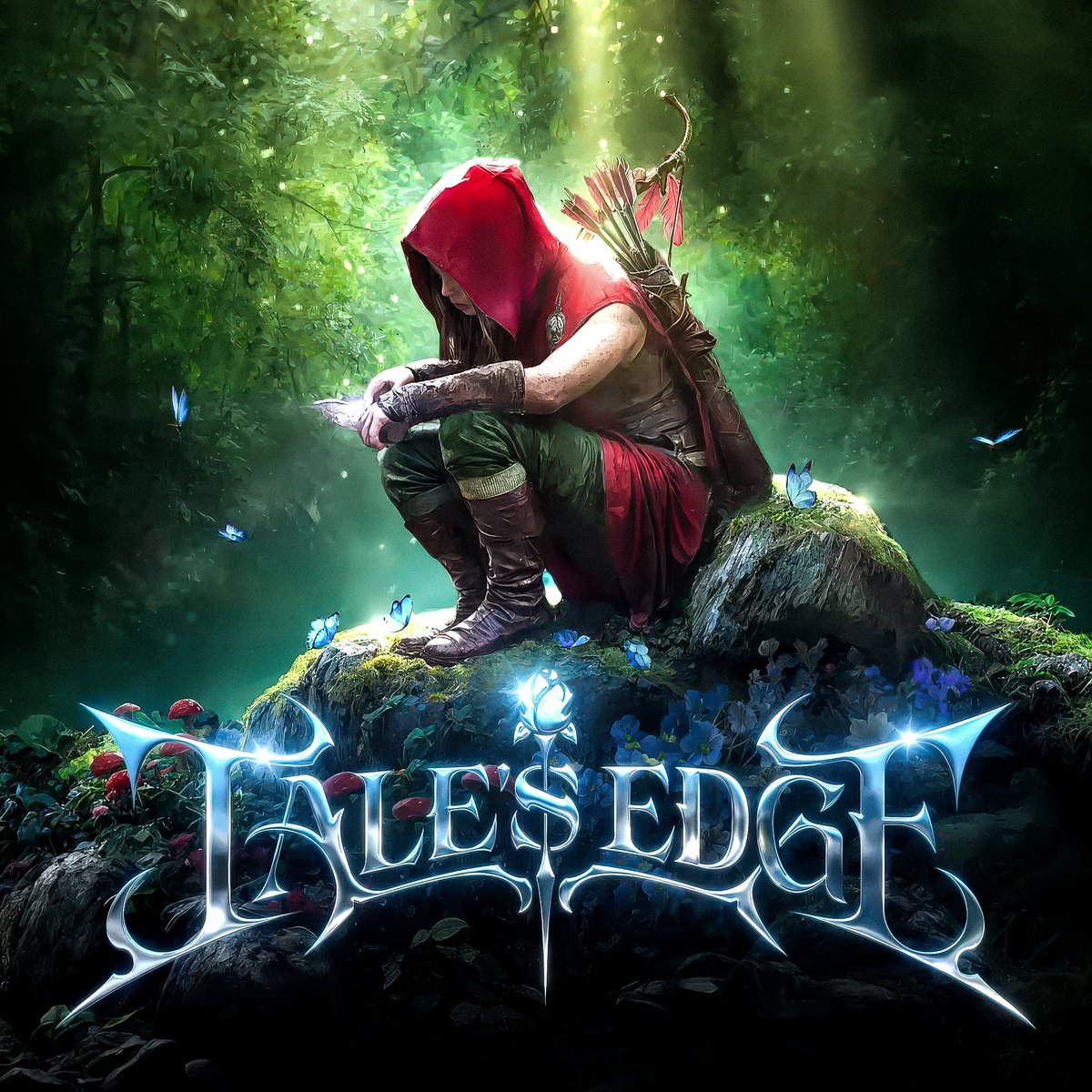 BleachFX's tweet image. "TALE'S EDGE" is my first logo design to officially be part of a game!
