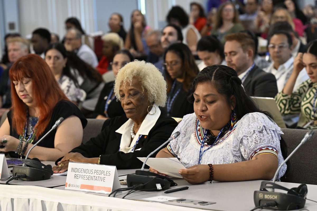 OAS_CivilSoc's tweet image. It's been one month since the Dialogue with Civil Society at the 55th General Assembly in Antigua and Barbuda! 🎤🌎

Here are some of the moments that inspired us, challenged us, and moved the conversation forward. 

#OASAssembly #MoreParticipationMoreResults #55AG