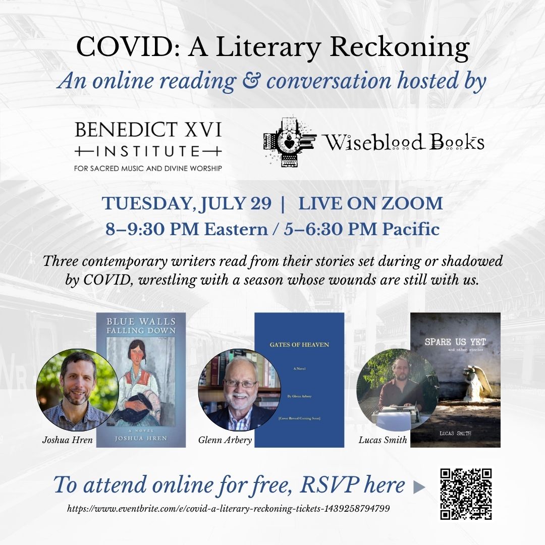 DappledThings1's tweet image. Our friends @WisebloodBooks and the @BenedictXVIInst are hosting a reading July 29 at 8pm ET. COVID: A Literary Reckoning. Please join us!
wisebloodbooks.substack.com/p/covid-a-lite…