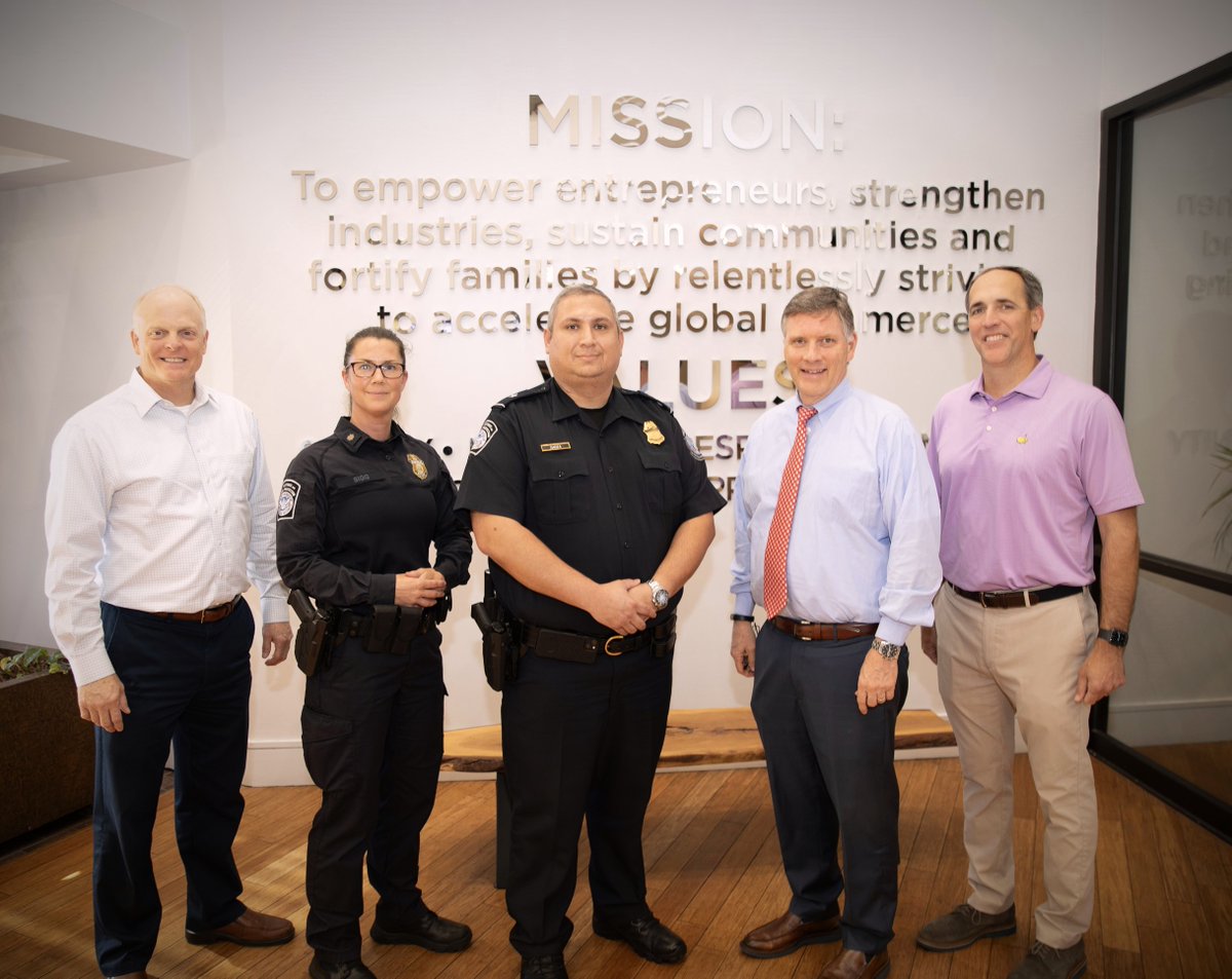 Georgia Ports CEO hosts Customs Border Protection Area Port Director Mike Garza.

The Port of Savannah is proud to partner with CBP regional leaders to ensure the smooth, safe flow of cargo that complies with U.S. regulations.  

CBP is hiring now for the new $40M Customs Exam