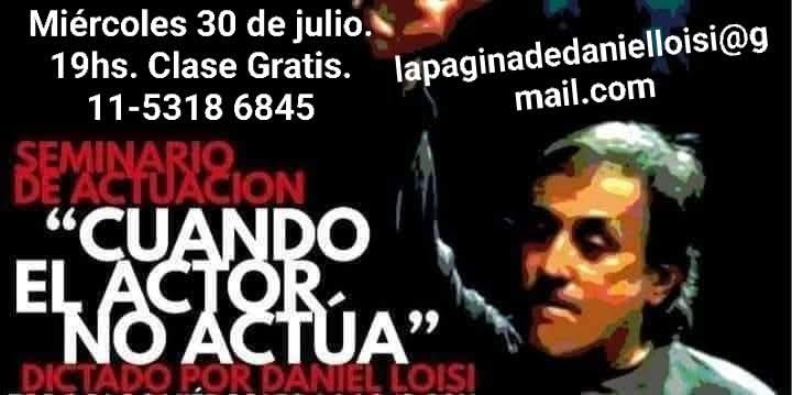 NildaGallegosNelson (@ngncomunicacion) on Twitter photo Clase Abierta Gratis 30 de julio a las 19hs.
Ăšltimo cuatrimestre. Comienzo en Agosto...
Seminario Intensivo de ActuaciĂłn.
SEMINARIO DE ACTUACIÓN 2025
Dictado por Daniel Loisi
Consultas por privado o mensaje.
Al 15 5318 6845 - y también a lapaginadedanielloisi@gmail.com Clase Abierta Gratis 30 de julio a las 19hs.
Ăšltimo cuatrimestre. Comienzo en Agosto...
Seminario Intensivo de ActuaciĂłn.
SEMINARIO DE ACTUACIÓN 2025
Dictado por Daniel Loisi
Consultas por privado o mensaje.
Al 15 5318 6845 - y también a lapaginadedanielloisi@gmail.com