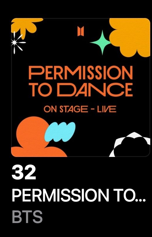BTS_inSpain2's tweet image. #PermissionToDanceLive de #BTS esta el #32 en la lista de todos los generos de Albums de Apple Music España 🤩
🎉Meta conseguida🎉
Sigamos reproduciendo el álbum completo
#PTD_ON_THE_STAGE_LIVE
-🦄
