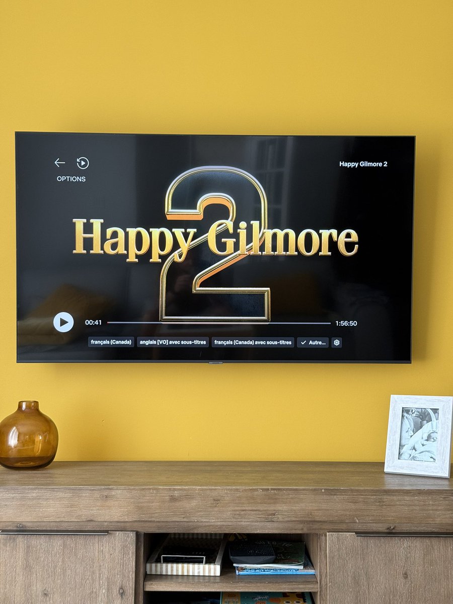 Tabarouette ça commence raide Happy Gilmore 2! 😂😂😂

#Netflix