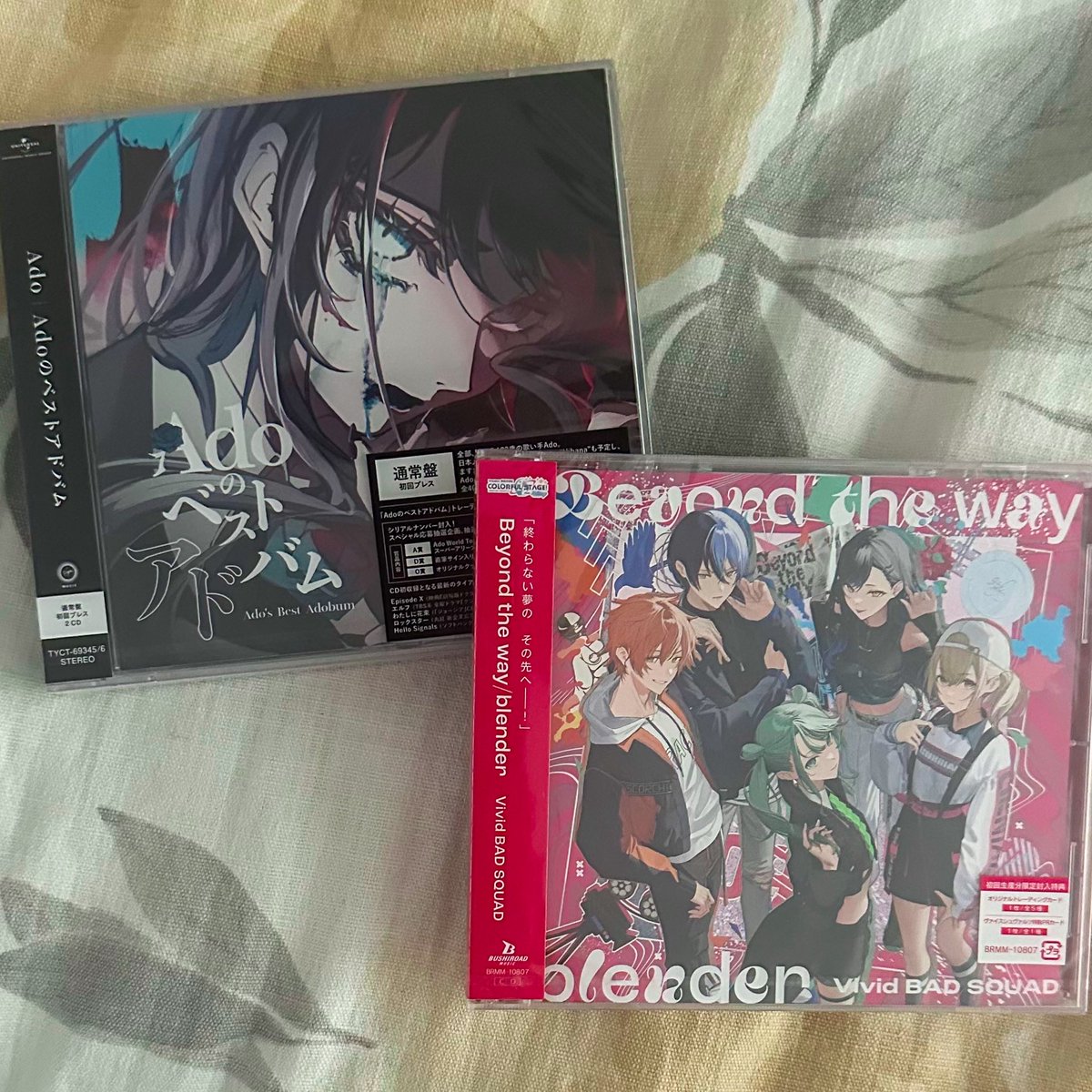 honeybeas_'s tweet image. cd haul from yesterday 💿