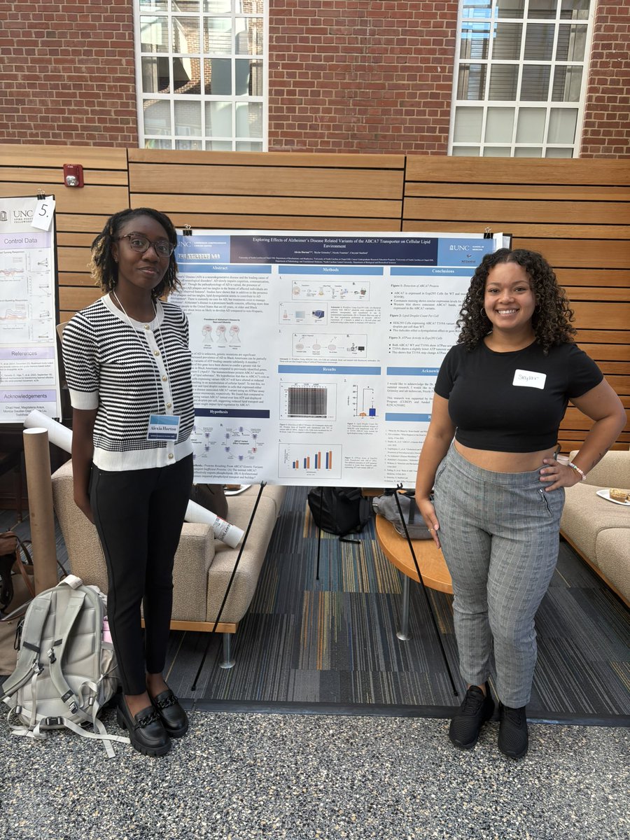drstarbird's tweet image. Our lab was really excited to have Alexia join us this summer as part of the CUREP program, working with Skylar. She was an excellent intern and we know she has great things ahead!
She will also be presenting her work in our lab at ABRCMS in the fall, so stay tuned…