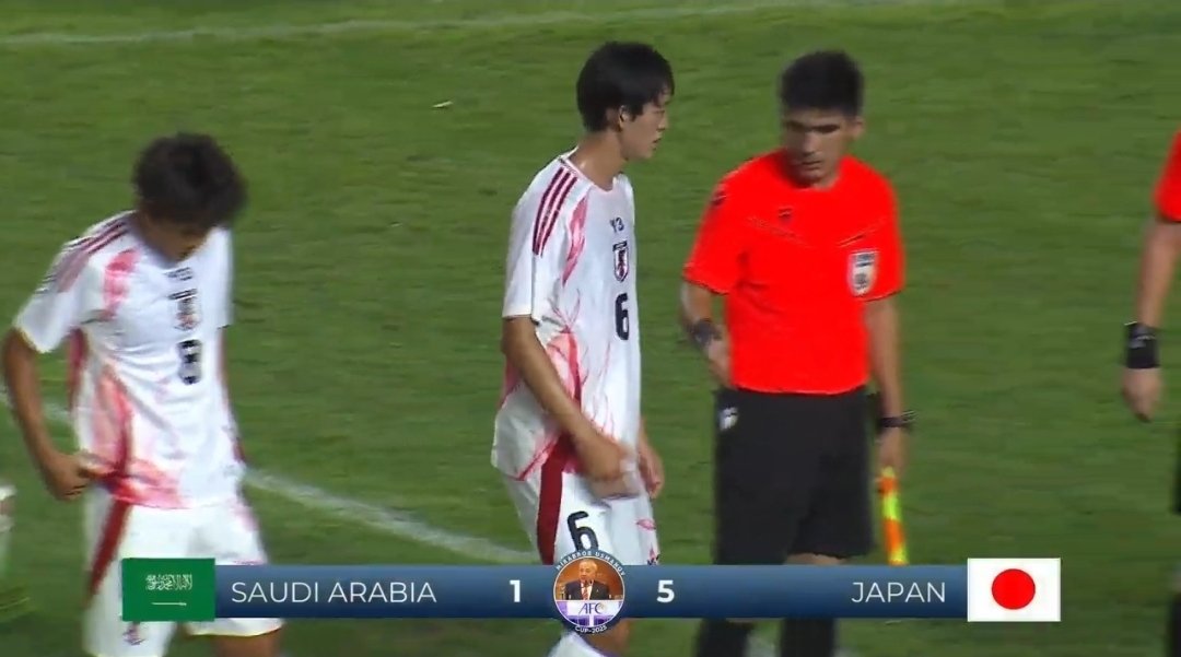 RadarSa34's tweet image. نهاية المباراة بخسارة المنتخب U23 ضد اليابان U22 بنتيجة 5-1
سجل هدف المنتخب الوحيد مراد خضري