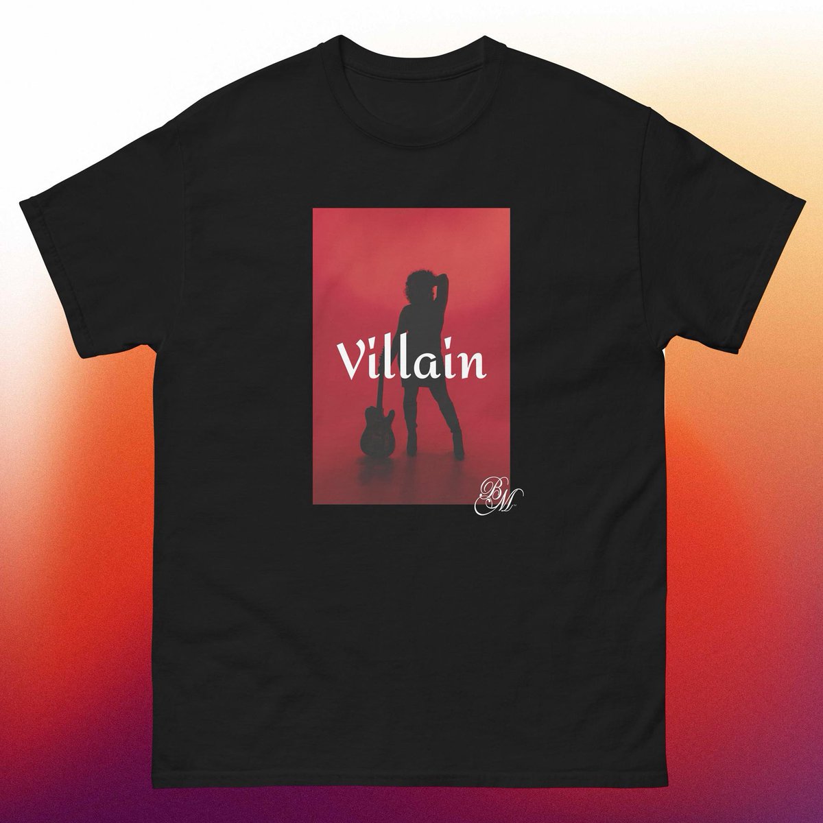 🚨New merch alert!🚨 
Villain t-shirts are available on bernicemarsala.com 🖤🔥🥀
.
#artistmerch #villain #bernicemarsala #singersongwriter