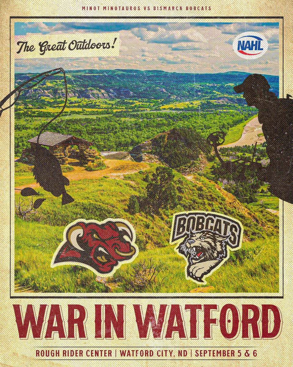 The War in Watford is going wild this year 🌲 Make sure to get your tickets now for September 5 &amp; 6 at the Rough Rider Center in Watford City! More details coming your way soon 😁 #ChargeAhead

Tickets Here 🎟️ tinyurl.com/8encywhk