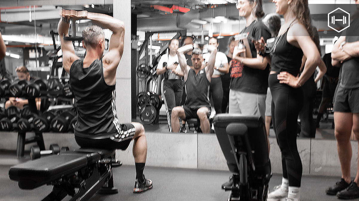 Looking to target your triceps more directly? The overhead dumbbell tricep extension is a classic for a reason. 🏋️‍♂️

By extending the arms overhead, you place the long head of the triceps under a greater stretch, making it work that little bit harder.

Keep your elbows close to