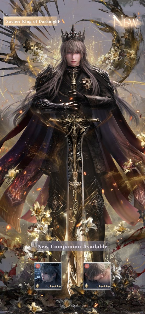 AltusZendoji's tweet image. Yay only used 60 wishes (20 were free) and got the new Xavier!!! 😊
