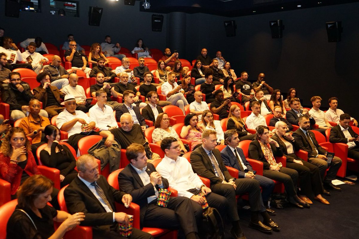 TC_LondraBE's tweet image. Kıbrıs Türkü’nün ambargolar yüzünden spor alanında verdiği mücadeleyi anlatan “Offside” belgeselinin galasındaydık
Attended the premiere of “Offside: The Untold Story of Sports in the TRNC”, a moving documentary on Turkish Cypriots’ struggle in sports under embargoes @FFNCyprus