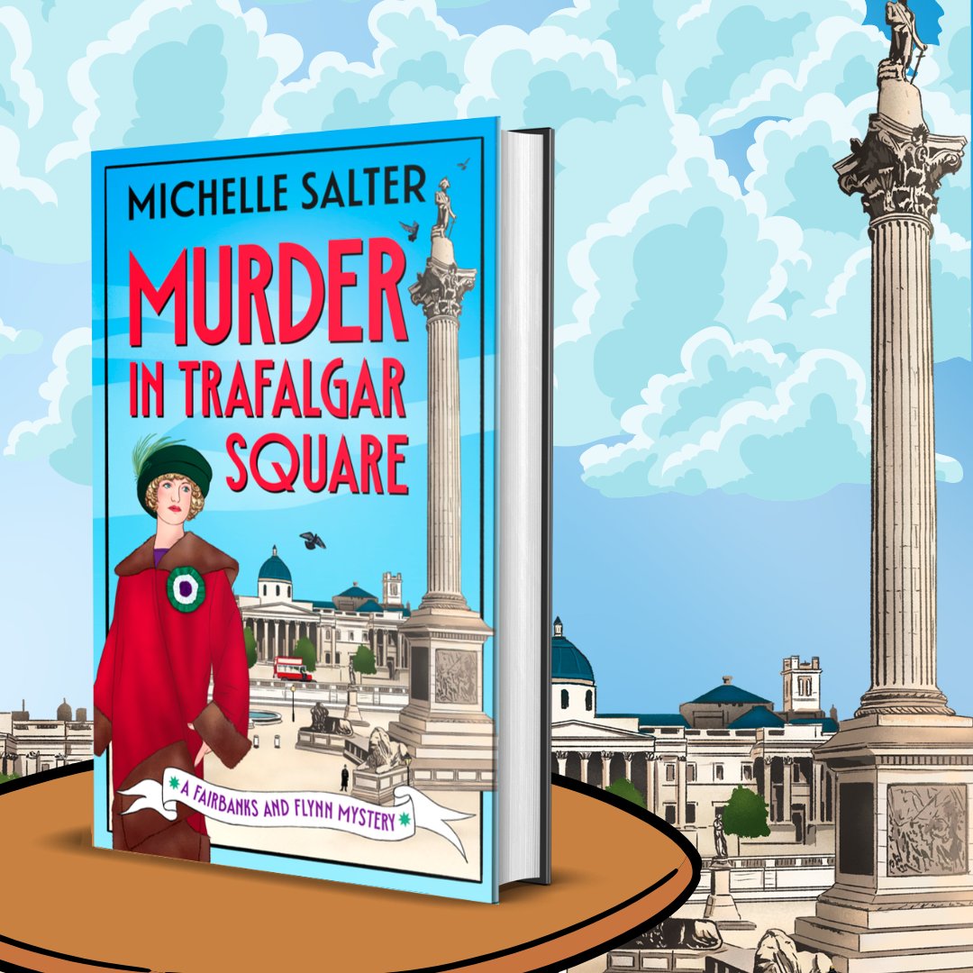 BoldwoodBooks's tweet image. 🔎 COVER REVEAL 🔎
Introducing #MurderInTrafalgarSquare, a new cosy mystery series from Michelle Salter featuring iconic detective duo Fairbanks (a suffragette) and Flynn (a Scotland Yard inspector)! 🔎 Out 25th September! Join them, get your copy here! 📖 mybook.to/MurderTrafalga…