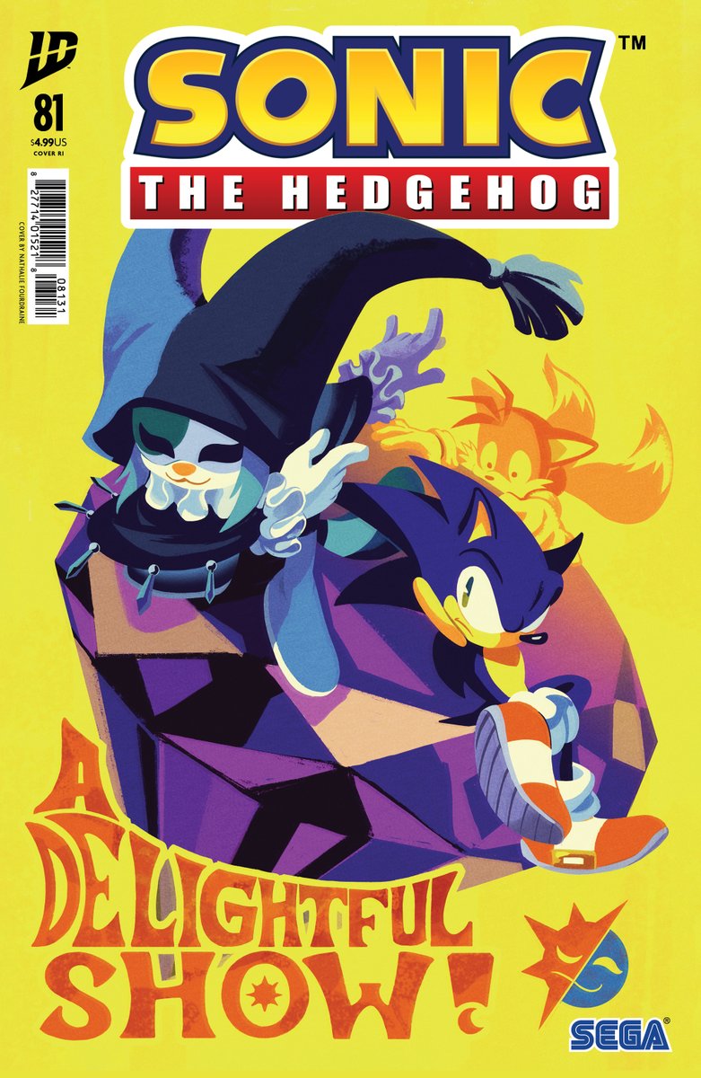 Trouble is brewing: Six of the Chaos Emeralds have disappeared without a trace. #Sonic &amp; #Tails are on the hunt for the seventh.

But they’ve got competition. #Shadow &amp; #Rouge intend to claim the gem themselves.

Preorder #SonicTheHedgehog #81 at LCS by 7/28!

#SonicComics