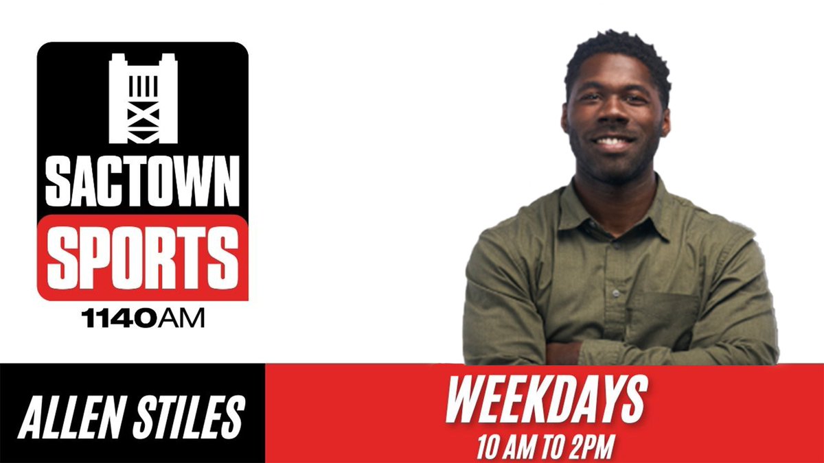Sactown1140's tweet image. It's Friday 😎
The Allen Stiles Show starts NOW!
🔊Listen: ow.ly/9Hzc50Qqwfn
📷 Watch: ow.ly/lzw850Qqwfo