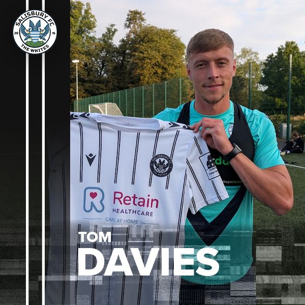 SalisburyFC's tweet image. SIGNING | Tom Davies
Salisbury FC are delighted to announce the signing of Tom Davies.
More on the website - buff.ly/9DvLZWx
Your first chance to see Tom play is tomorrow at the Ray Mac as we welcome Dorchester Town for a friendly - buff.ly/vufVEH7
#COYW