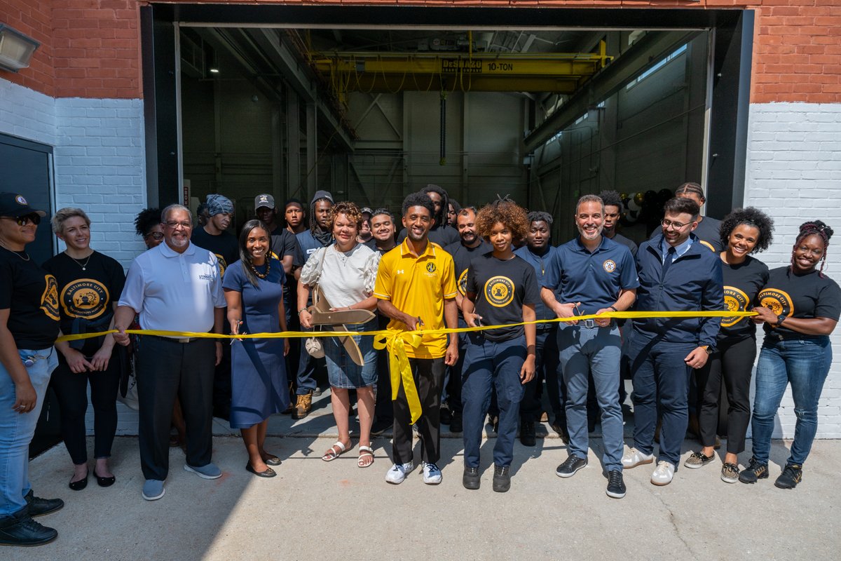 BaltimoreDGS (@baltimoredgs) on Twitter photo DGS just launched the Fleet Academy a hands-on training hub that mirrors a real shop, built for students, apprentices & interns from <a href="/BaltCitySchools/">Baltimore City Public Schools</a>. Congrats to Celina Ramdass & her fellow grads! Thanks <a href="/MayorBMScott/">Brandon M. Scott</a> for leading the ribbon-cutting. We’re just getting started. DGS just launched the Fleet Academy a hands-on training hub that mirrors a real shop, built for students, apprentices & interns from <a href="/BaltCitySchools/">Baltimore City Public Schools</a>. Congrats to Celina Ramdass & her fellow grads! Thanks <a href="/MayorBMScott/">Brandon M. Scott</a> for leading the ribbon-cutting. We’re just getting started.