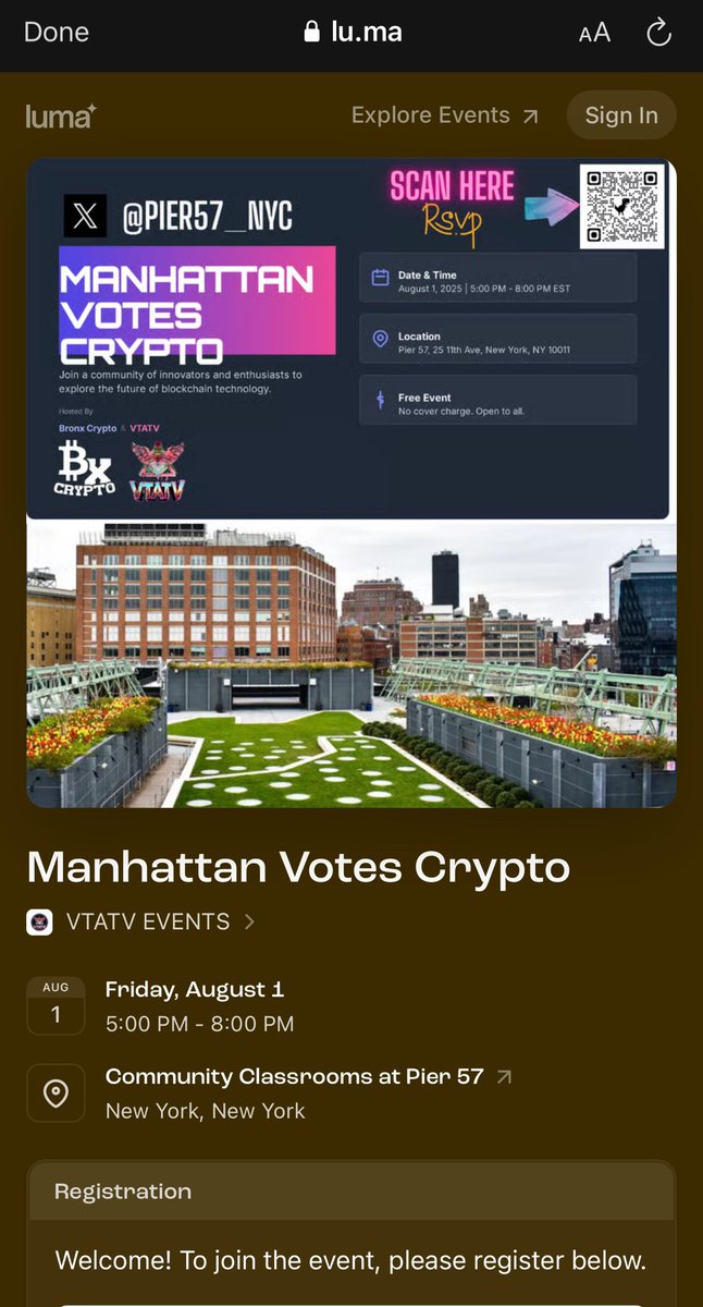 Bronxcrypto.eth (@bronxcryptoinc) on Twitter photo lu.ma/fplqau5z
Friday August 1st 5pm -8pm
I’m taking over Manhattan with my brother
<a href="/VTATV_ETH/">VTATV 🇵🇷🇩🇴🇺🇸📸🎥🎞️</a> lu.ma/fplqau5z
Friday August 1st 5pm -8pm
I’m taking over Manhattan with my brother
<a href="/VTATV_ETH/">VTATV 🇵🇷🇩🇴🇺🇸📸🎥🎞️</a>
