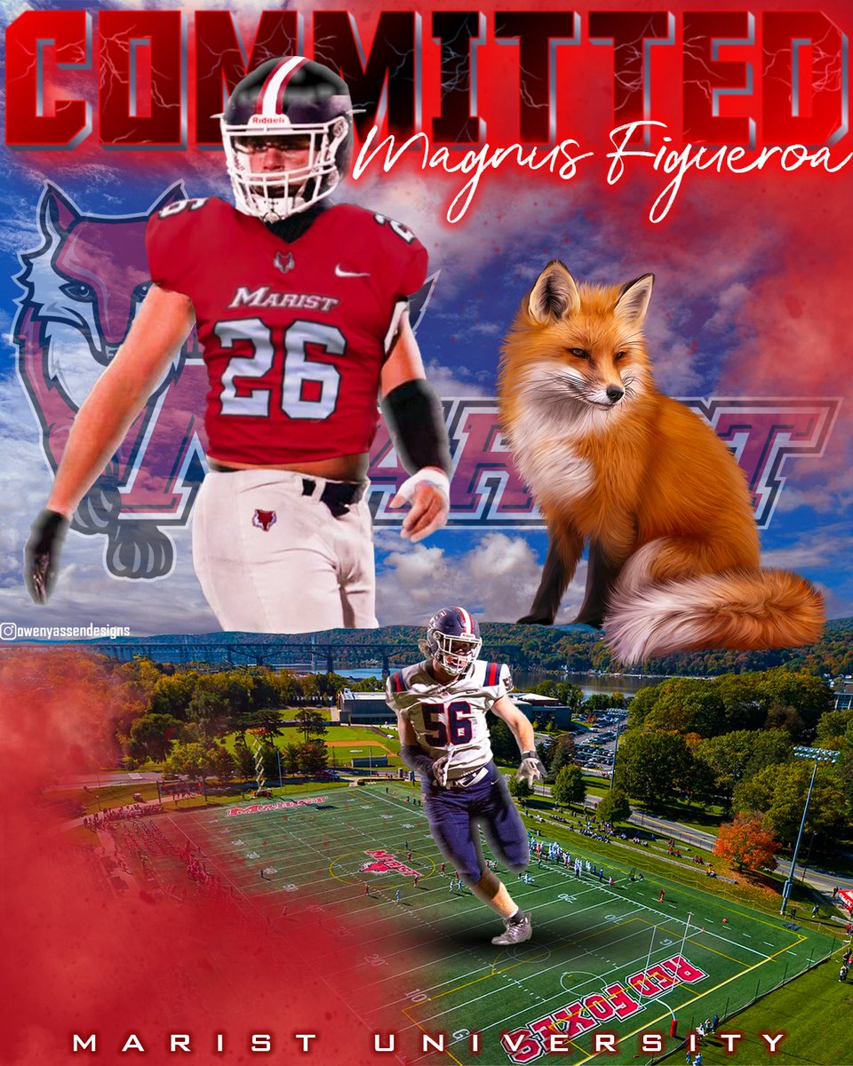Magnus Figueroa (@mags_6912_56) on Twitter photo I am extremely excited to announce my commitment to <a href="/Marist/">Marist University</a>. Thank you <a href="/CoachMWillis/">Mike Willis</a> and all of the coaching staff at <a href="/Marist_Fball/">Marist Football</a> who took the time to work with me and help me make this amazing decision. Thank you to all of the other wonderful coaches who worked to recruit me I am extremely excited to announce my commitment to <a href="/Marist/">Marist University</a>. Thank you <a href="/CoachMWillis/">Mike Willis</a> and all of the coaching staff at <a href="/Marist_Fball/">Marist Football</a> who took the time to work with me and help me make this amazing decision. Thank you to all of the other wonderful coaches who worked to recruit me