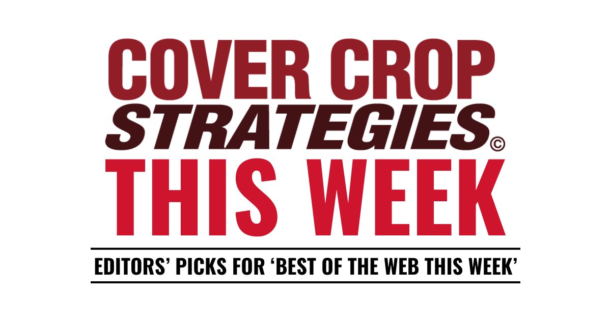 CoverCropping's tweet image. This week's #BestOfTheWeb:
-Investing in Soil Health Through Cover Crops
-Mid Season Corn in Cover Crops Observations
-The Ultimate Nutrient Boosters for Your Soil
-Harnessing the Power of Cover Crops
-Making Cover Crops Work in Cold Climates
ow.ly/XSHp50WuJlc