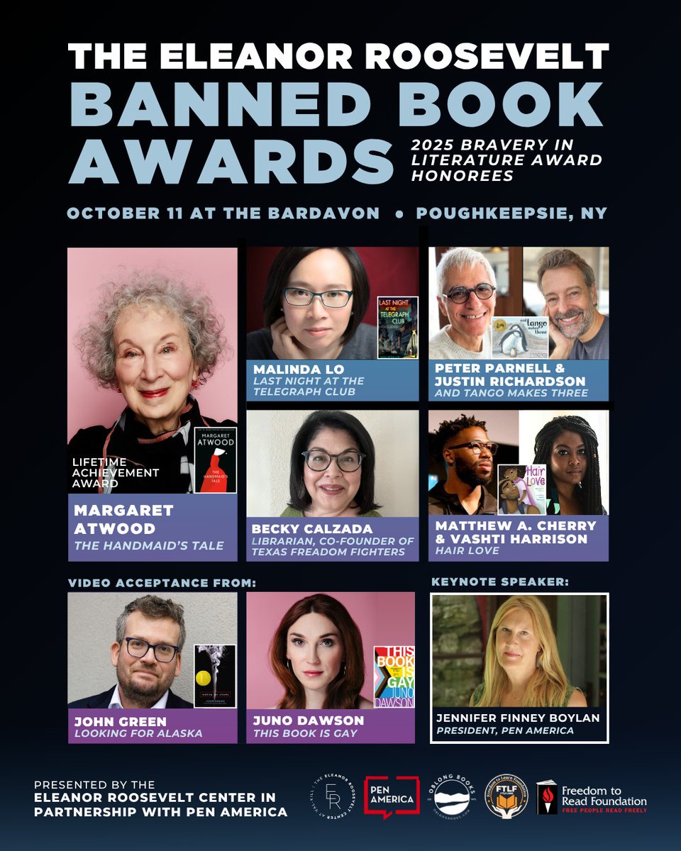 Texas Library Assn. (@txla) on Twitter photo Congratulations to TLA member Becky Calzada on being honored with the Eleanor Roosevelt Literary Freedom Award for her contributions as a Texas librarian and co-founding member of Texas  FReadom Fighters. We are proud to have Becky in the TLA community! Congratulations to TLA member Becky Calzada on being honored with the Eleanor Roosevelt Literary Freedom Award for her contributions as a Texas librarian and co-founding member of Texas  FReadom Fighters. We are proud to have Becky in the TLA community!