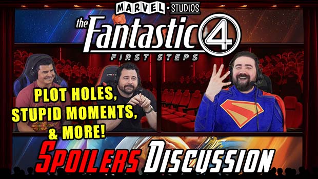 AngryJoeShow's tweet image. AngryJoe, OtherJoe & Alex Discuss all the Spoilers, Stupidest Moments & Plot Holes in Marvel's Fantastic Four: First Steps! FOURTH or FIFTH TIMES? The CHARM? youtu.be/RnIc5q79S-0 RT & Share Plz!