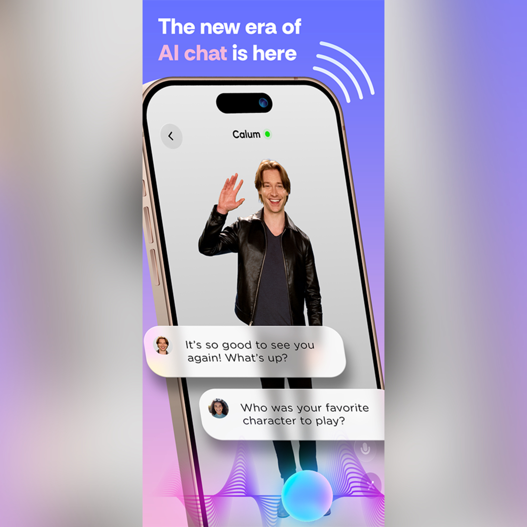 The new face of AI is here, have you checked it out yet?

Download the 2wai app to chat with lifelike HoloAvatars like CatGPT, <a href="/CalumWorthy/">Calum Worthy</a> or astrologer, Celeste.

This is the future of AI chat. Get the app today: bit.ly/3IMfhDF 

#2wai #AIAvatars #AI #HoloAvatar