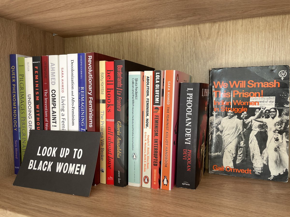Insurgent feminist Phoolan Devi (1963-2001) was assassinated today in 2001 in Delhi. Phoolan Devi, a Dalit feminist icon, resisted the compounded violence of caste oppression &amp;patriarchy. She was an acting MP at the time of her murder. 
My feminism shelf holds her in high esteem.