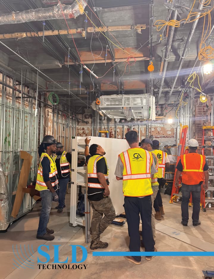 SLDTechnology's tweet photo. AirFRAME install w/ Philips Biplane underway at Good Samaritan Hospital (NY) 

@HDR_Inc, BR+A Consulting Engineers, Hellman Construction, Group PMX, Grey Atlantic 

#HealthcareConstruction #GoodSamaritanHospital #SLD #SLDtechnology #AirFRAME #designed4zero #d4z #FutureOfSurgery https://t.co/yWN8N0cW3j