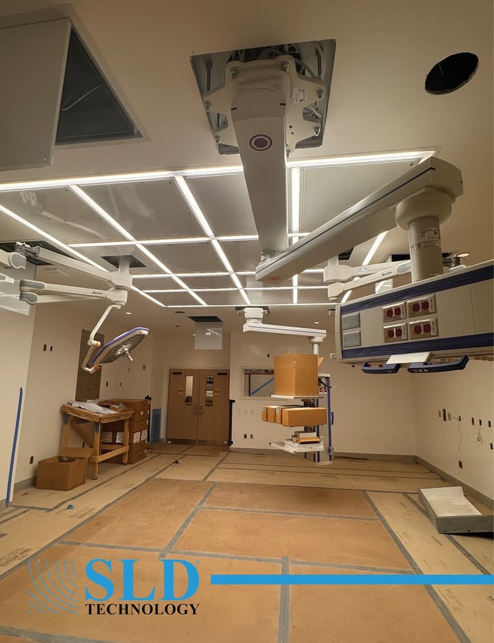 SLDTechnology's tweet photo. AirFRAME install w/ Philips Biplane underway at Good Samaritan Hospital (NY) 

@HDR_Inc, BR+A Consulting Engineers, Hellman Construction, Group PMX, Grey Atlantic 

#HealthcareConstruction #GoodSamaritanHospital #SLD #SLDtechnology #AirFRAME #designed4zero #d4z #FutureOfSurgery https://t.co/yWN8N0cW3j