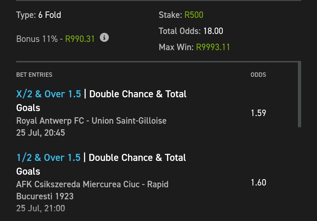 tembisaonlyn's tweet image. 18 odds served @Easybet_SA
✅Copy my bet:easybet.co.za/sports?bookedB…
✅Code;324746
Register using my Promo code TUMI50
👉ebpartners.click/o/4yinkR?lpage…
18+ T&C's apply